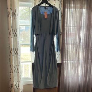 Tank dress with bolero jacket nwt